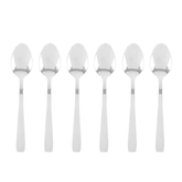 Jogo 6 Colheres para Café Berna em Aço Inox 11cm - Ela Decora
